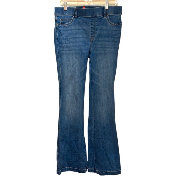 Spanx High Waisted Flare Jeans in Size Large - Picture 2 of 4